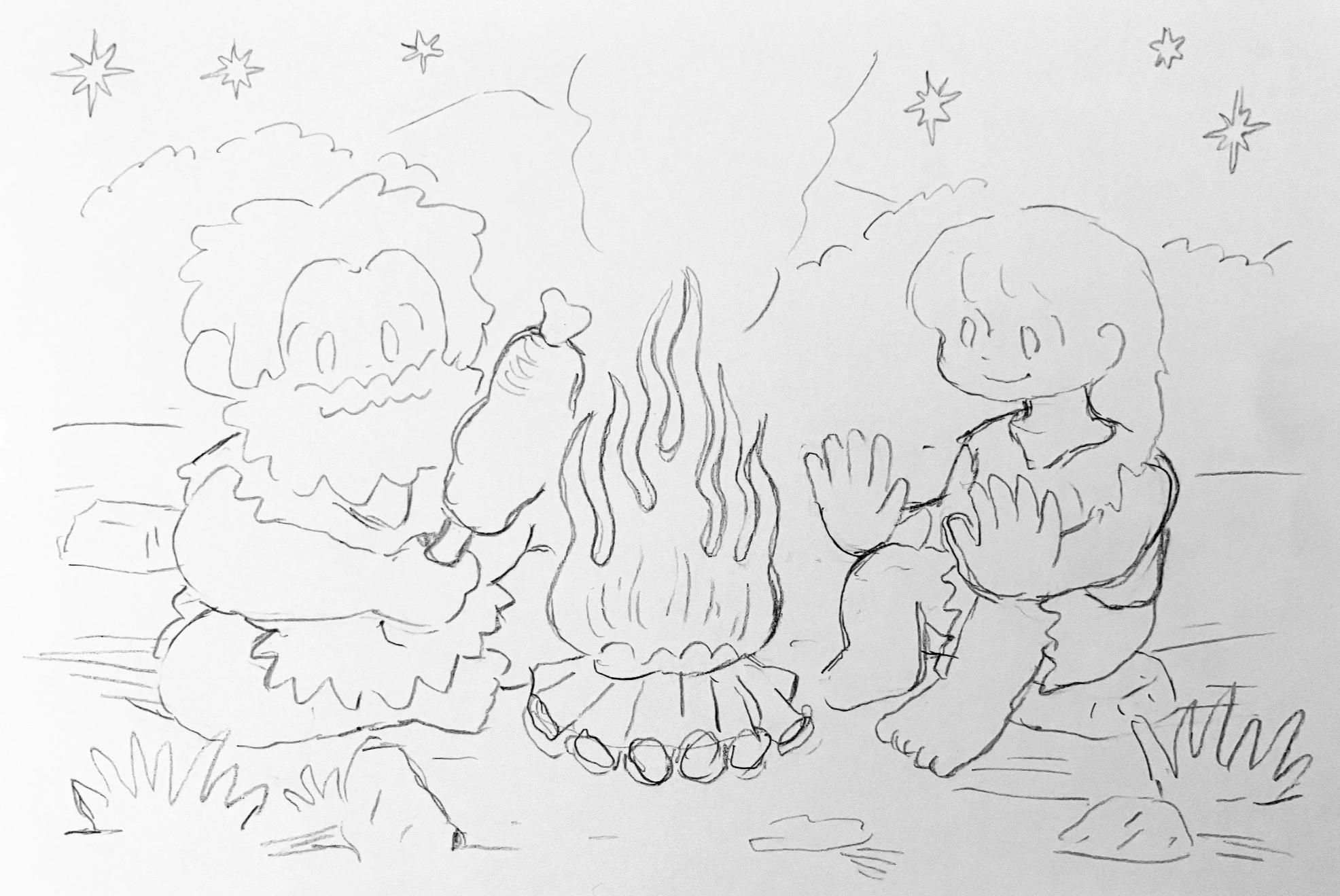 ただし下書きはした。